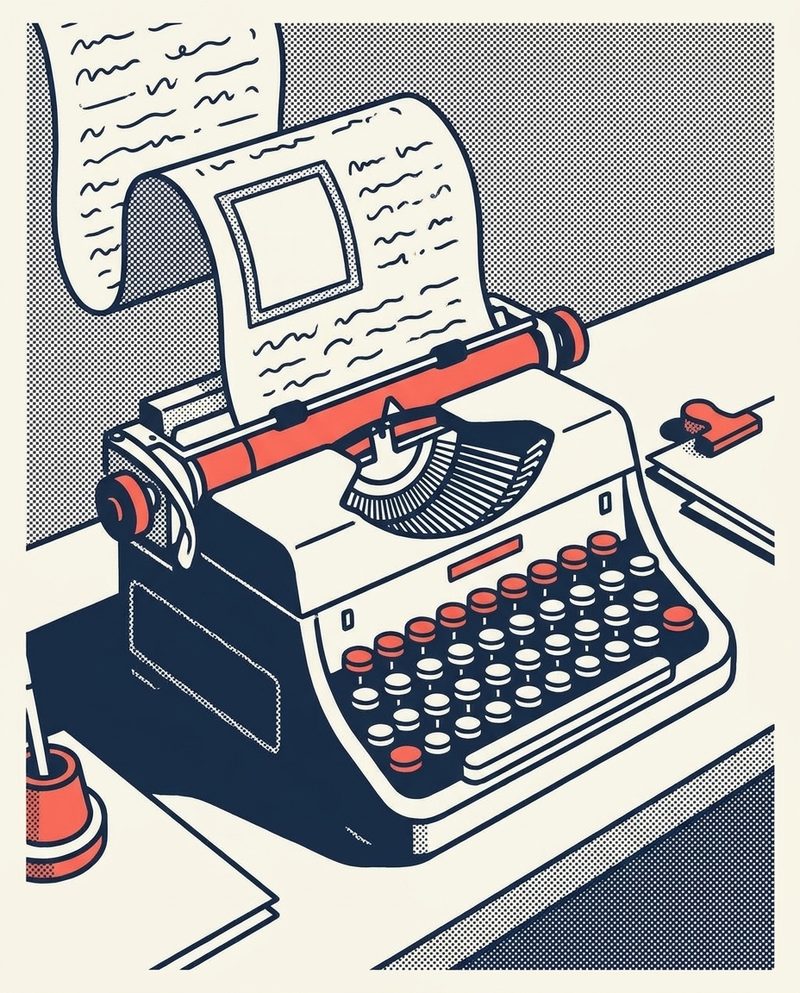 Illustration: blog generator